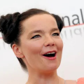 Bjork smiling