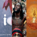 David Bowie, Kendrick Lamar, Burna Boy, ArcadeFire, Debussy composite