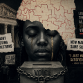 Composite Image of Voter Suppression