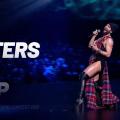 Conchita Wurst performing on stage