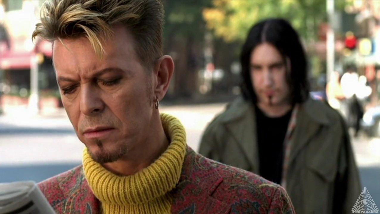 David Bowie and Trent Reznor