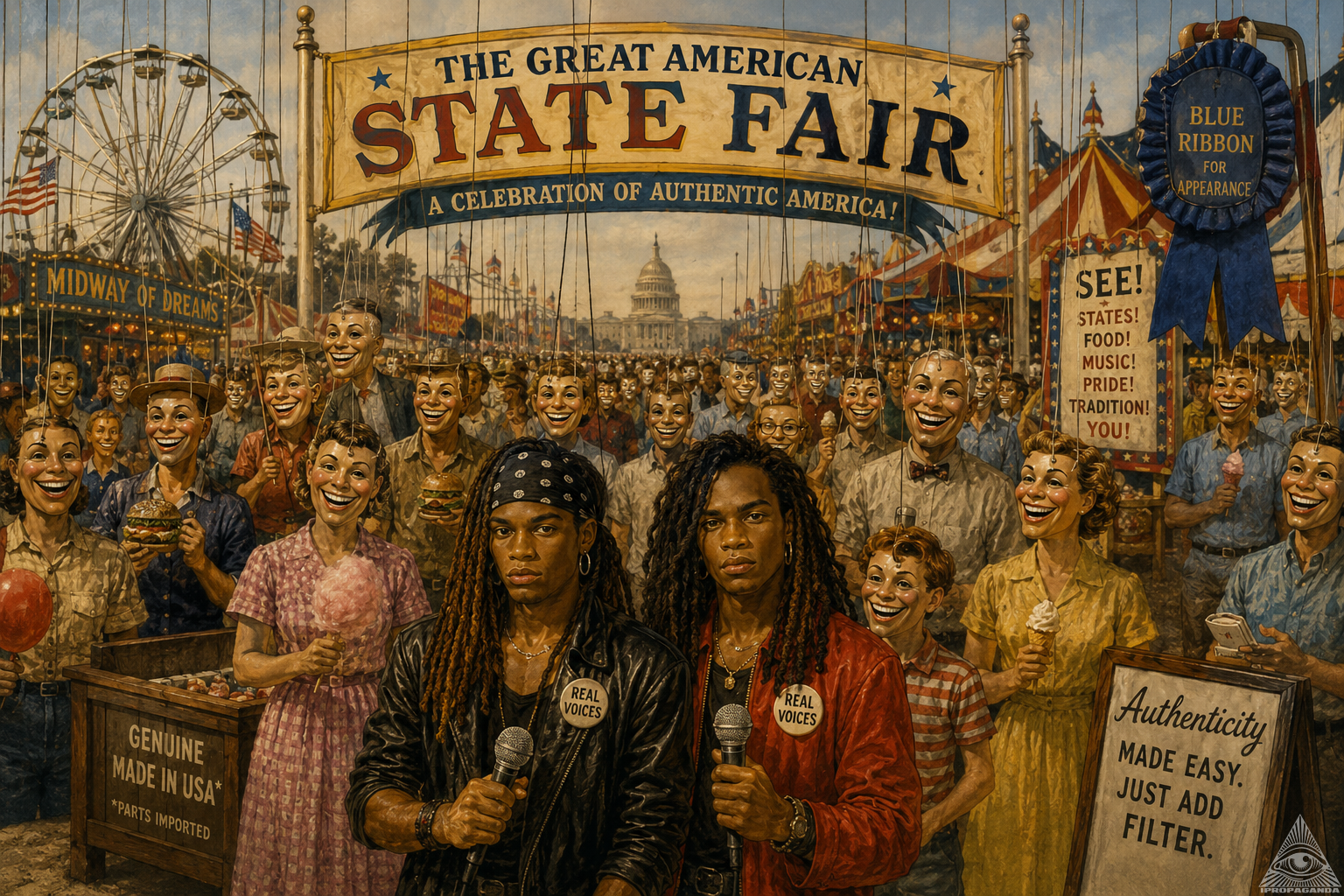 American State Fair, Milli Vanilli, Rockwell