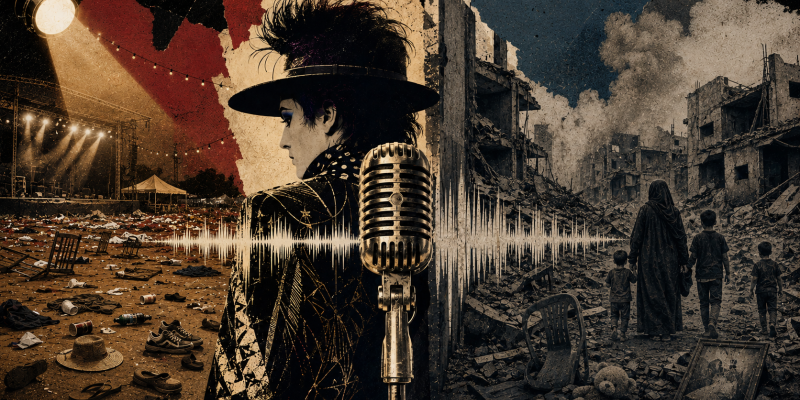 Digital Composite Israel Concert, Gaza