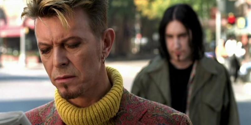 David Bowie and Trent Reznor