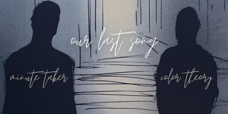 Minute Taker & Color Theory silhouetted cover