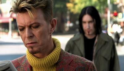 David Bowie and Trent Reznor