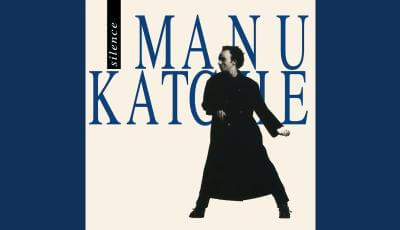 Manu Katché posing on cover