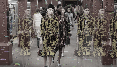 Chanel subway show glitched