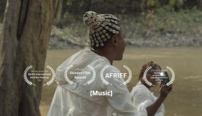 Native man with percussion